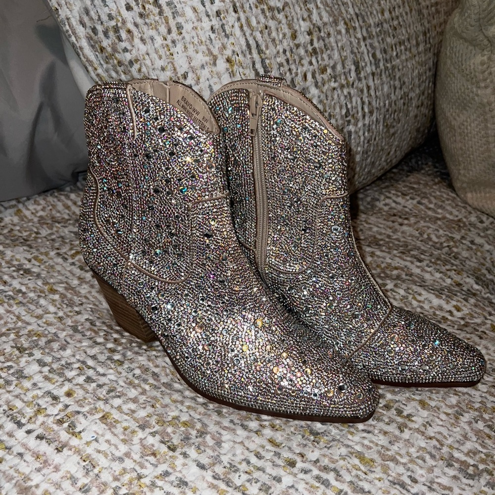 Sparkle Booties. Bravo Brand.